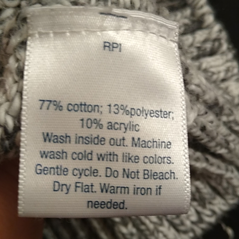 Urban Pipeline grey and white marled  sweater S - Picture 8 of 8